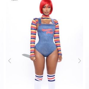 Wanna Play Evil Doll 5 Piece Costume